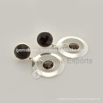 Black Onyx Gemstone Earring Jewelry For Bride